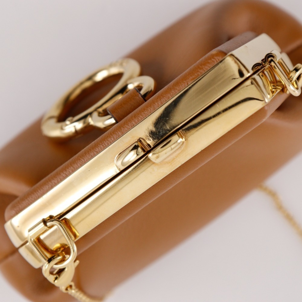FENDI Brown Leather Shoulder Bag - Picture 9 of 16